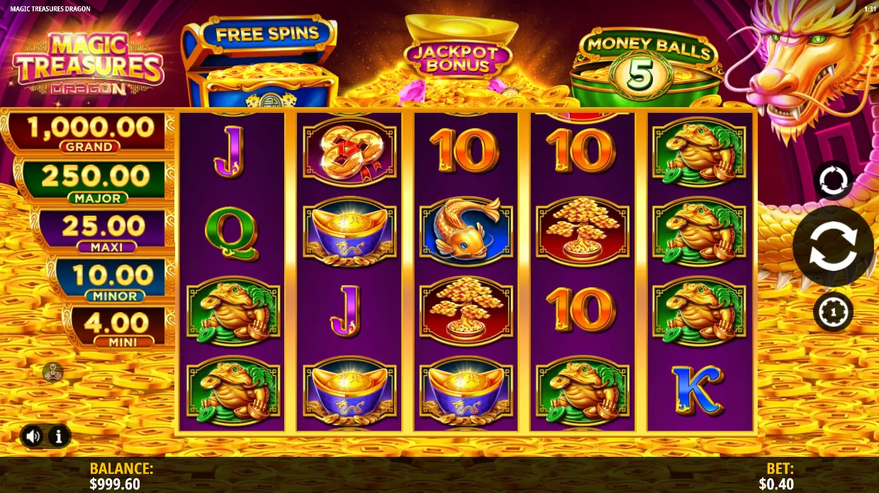 Magic Treasures Dragon Slot